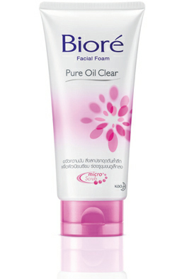 ฺBiore Facial Foam Pure Oil Clear 50 g